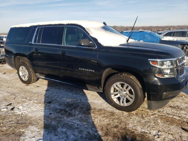 1GNSKHKC4HR216165 - 2017 CHEVROLET SUBURBAN K1500 LT BLACK photo 4