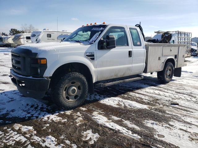 1FDSX35548EB12742 - 2008 FORD F350 SRW SUPER DUTY WHITE photo 2