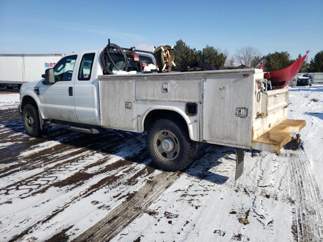 1FDSX35548EB12742 - 2008 FORD F350 SRW SUPER DUTY WHITE photo 3