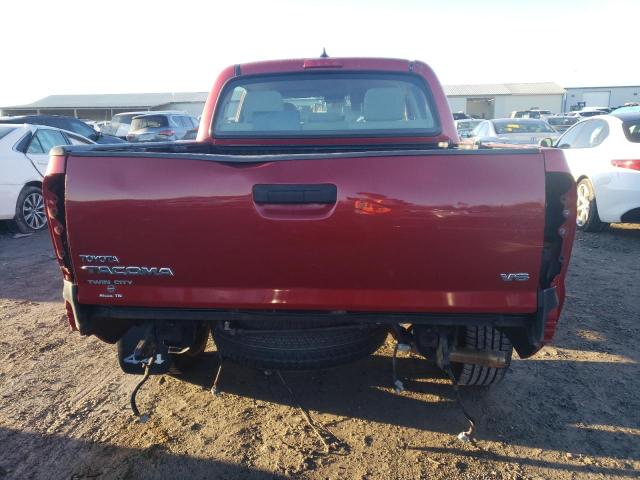 5TFLU4EN1CX030858 - 2012 TOYOTA TACOMA DOUBLE CAB RED photo 6