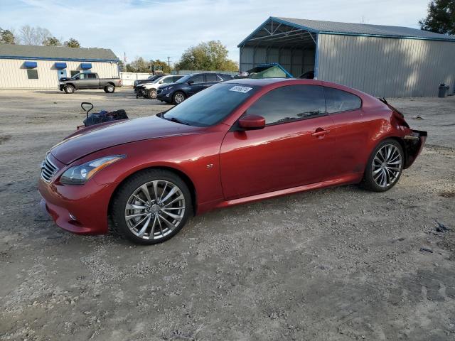 JN1CV6EK6FM870772 - 2015 INFINITI Q60 JOURNEY RED photo 1