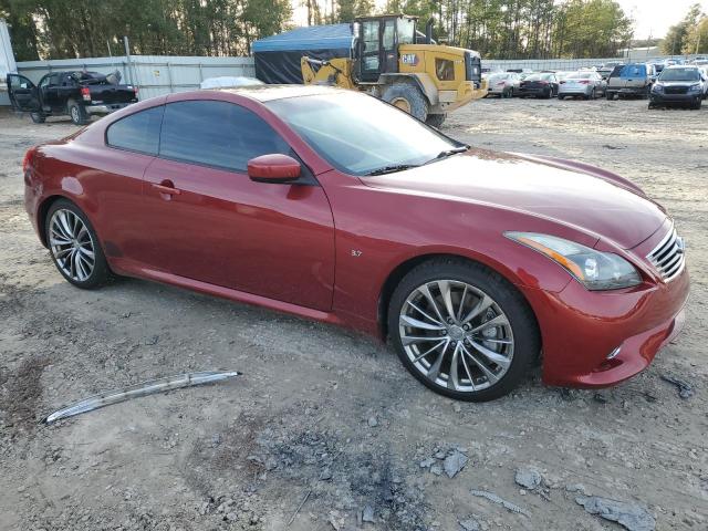 JN1CV6EK6FM870772 - 2015 INFINITI Q60 JOURNEY RED photo 4