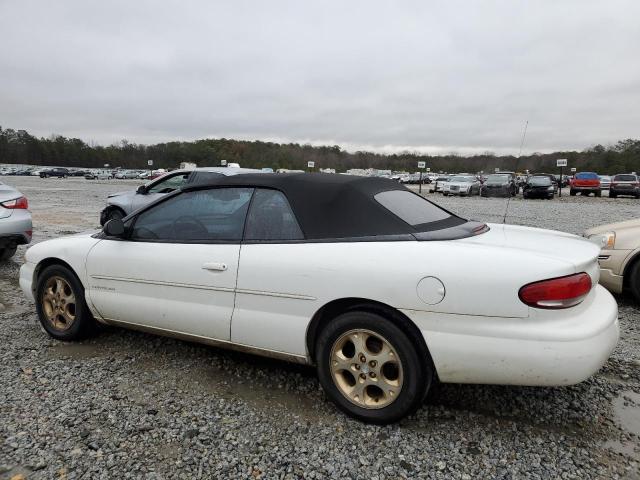 3C3EL55H4XT214242 - 1999 CHRYSLER SEBRING JXI WHITE photo 2