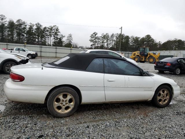 3C3EL55H4XT214242 - 1999 CHRYSLER SEBRING JXI WHITE photo 3