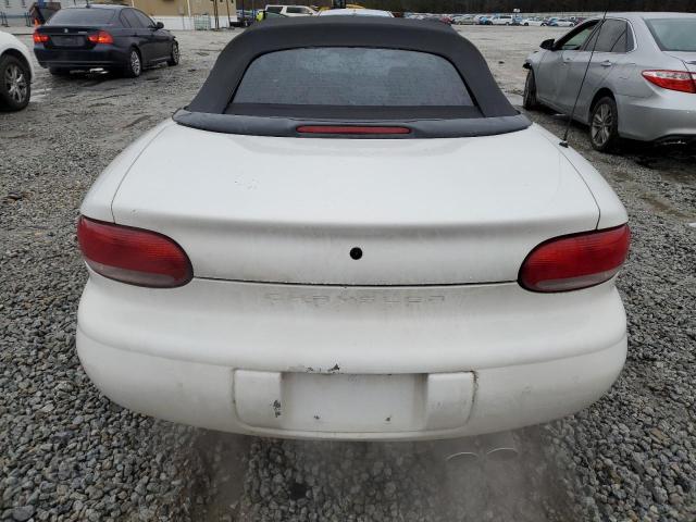 3C3EL55H4XT214242 - 1999 CHRYSLER SEBRING JXI WHITE photo 6