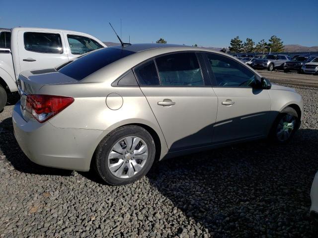 1G1PA5SG2E7467253 - 2014 CHEVROLET CRUZE LS GOLD photo 3