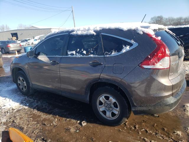 5J6RM4H37DL080445 - 2013 HONDA CR-V LX BEIGE photo 2