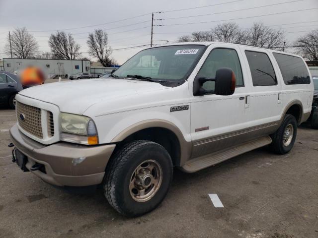 1FMSU45P14EC04529 - 2004 FORD EXCURSION EDDIE BAUER WHITE photo 1