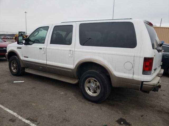 1FMSU45P14EC04529 - 2004 FORD EXCURSION EDDIE BAUER WHITE photo 2