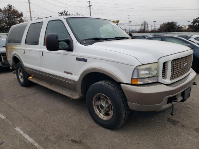 1FMSU45P14EC04529 - 2004 FORD EXCURSION EDDIE BAUER WHITE photo 4