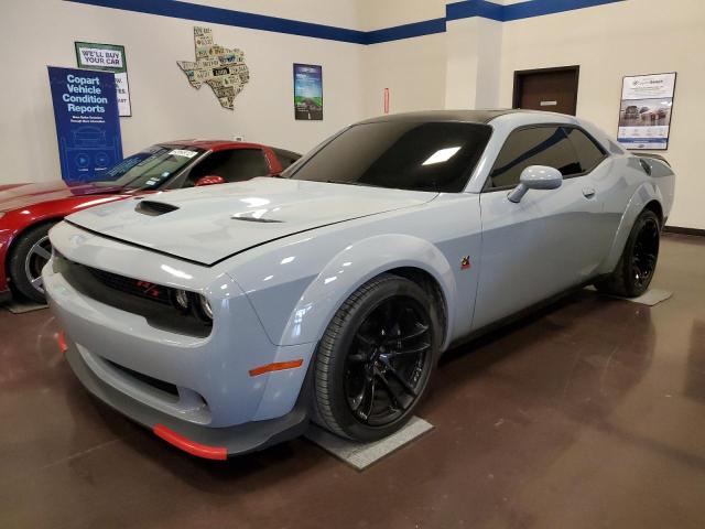 2C3CDZFJ6MH586697 - 2021 DODGE CHALLENGER R/T SCAT PACK GRAY photo 1