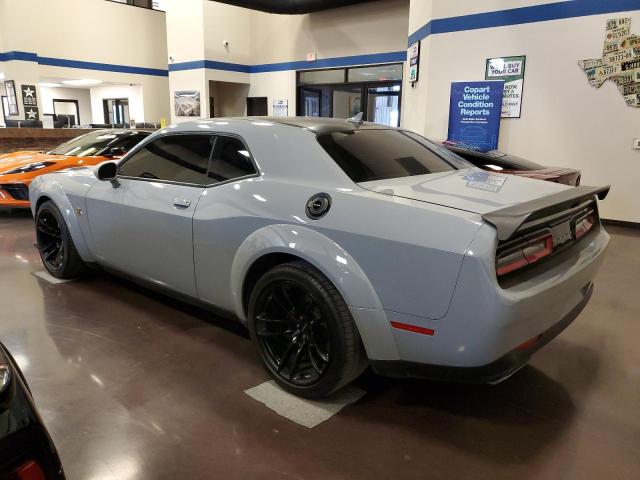 2C3CDZFJ6MH586697 - 2021 DODGE CHALLENGER R/T SCAT PACK GRAY photo 2