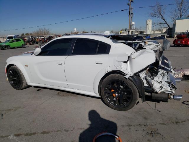 2C3CDXGJ8NH210281 - 2022 DODGE CHARGER SCAT PACK WHITE photo 2