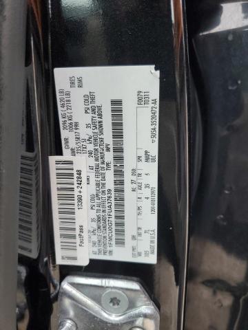 1FMCU0G71FUA37639 - 2015 FORD ESCAPE SE BLACK photo 12