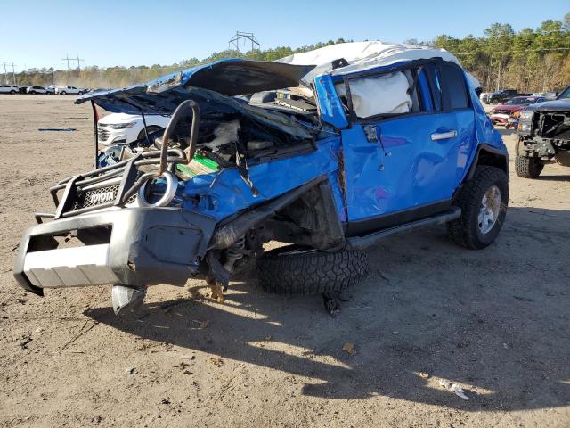 JTEBU11F470092774 - 2007 TOYOTA FJ CRUISER BLUE photo 1