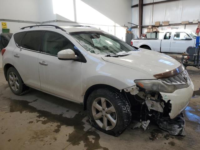 JN8AZ18U79W018680 - 2009 NISSAN MURANO S WHITE photo 4