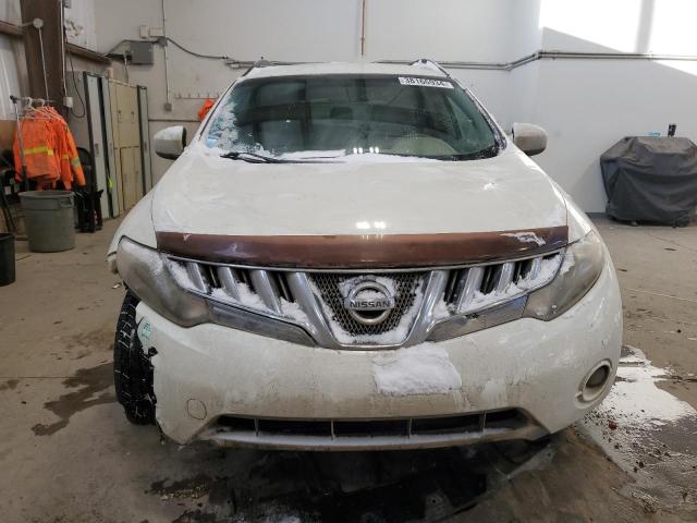 JN8AZ18U79W018680 - 2009 NISSAN MURANO S WHITE photo 5