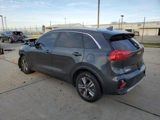 KNDCD3LD0N5547202 - 2022 KIA NIRO EX CHARCOAL photo 2