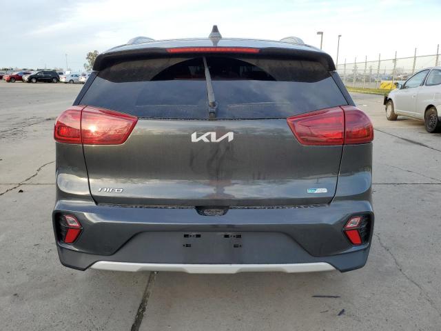 KNDCD3LD0N5547202 - 2022 KIA NIRO EX CHARCOAL photo 6