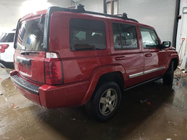 1J4RG4GK1AC127688 - 2010 JEEP COMMANDER SPORT Rojo foto 3