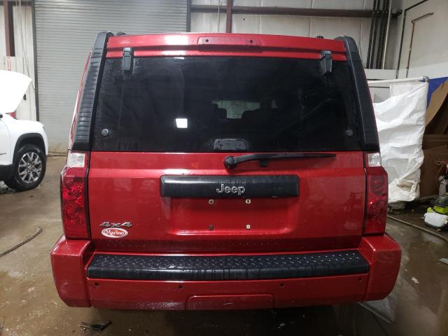 1J4RG4GK1AC127688 - 2010 JEEP COMMANDER SPORT Rojo foto 6