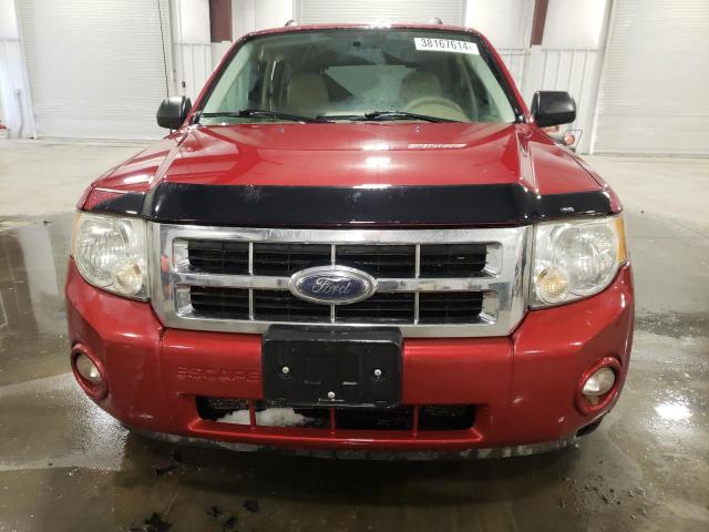 1FMCU93178KD05937 - 2008 FORD ESCAPE XLT BURGUNDY photo 5