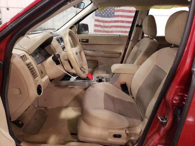 1FMCU93178KD05937 - 2008 FORD ESCAPE XLT BURGUNDY photo 7