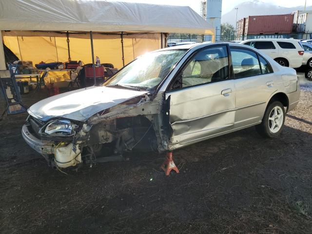 2HGES16583H542800 - 2003 HONDA CIVIC LX SILVER photo 1