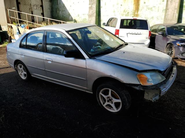 2HGES16583H542800 - 2003 HONDA CIVIC LX SILVER photo 4