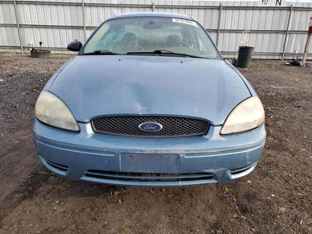 1FAFP53U56A108852 - 2006 FORD TAURUS SE BLUE photo 5