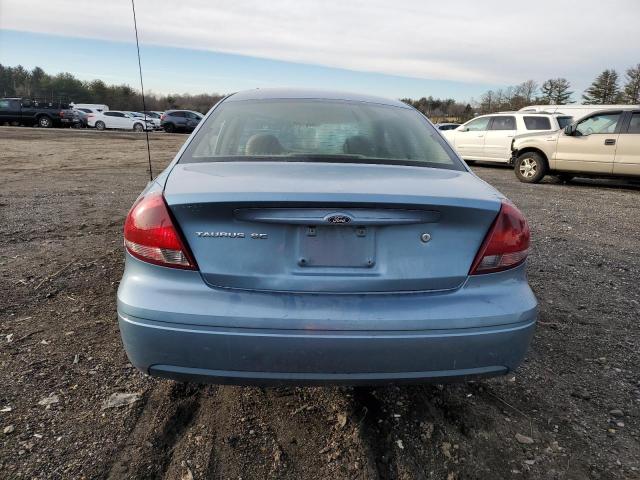 1FAFP53U56A108852 - 2006 FORD TAURUS SE BLUE photo 6