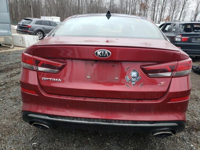 5XXGT4L31LG402826 - 2020 KIA OPTIMA LX RED photo 6