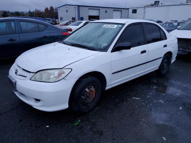 2HGES16325H551512 - 2005 HONDA CIVIC DX VP 白色 照片 1