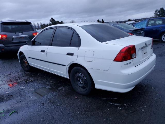 2HGES16325H551512 - 2005 HONDA CIVIC DX VP 白色 照片 2