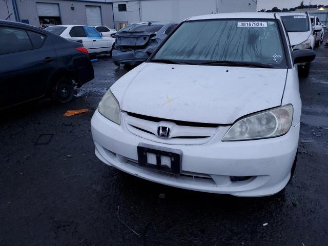 2HGES16325H551512 - 2005 HONDA CIVIC DX VP 白色 照片 5