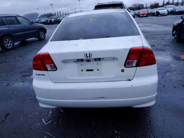 2HGES16325H551512 - 2005 HONDA CIVIC DX VP 白色 照片 6