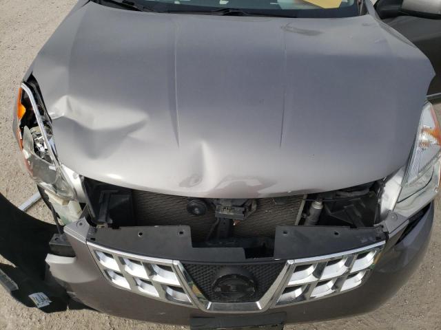 JN8AS5MT0DW036701 - 2013 NISSAN ROGUE S GRAY photo 12