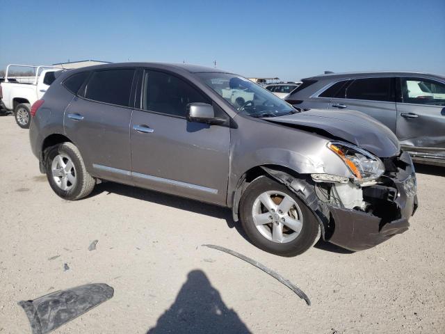 JN8AS5MT0DW036701 - 2013 NISSAN ROGUE S GRAY photo 4