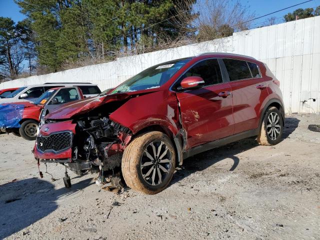 KNDPN3AC6H7164656 - 2017 KIA SPORTAGE EX RED photo 1