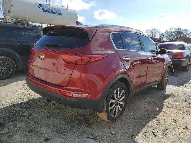 KNDPN3AC6H7164656 - 2017 KIA SPORTAGE EX RED photo 3