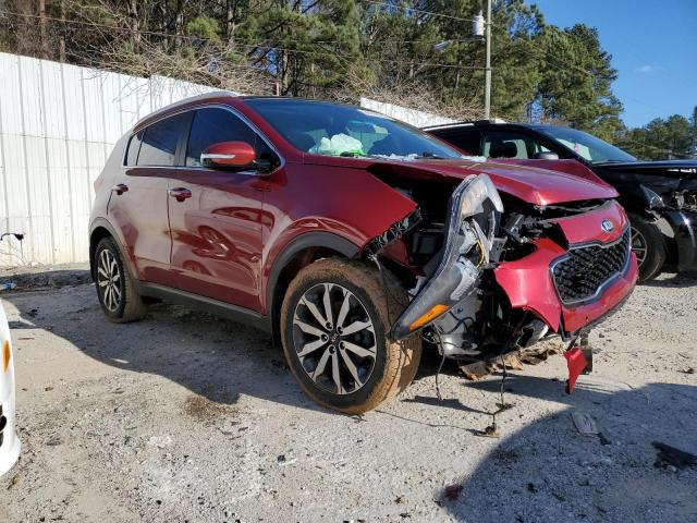 KNDPN3AC6H7164656 - 2017 KIA SPORTAGE EX RED photo 4