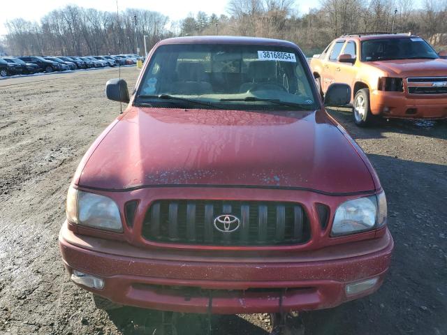 5TEWN72N34Z439261 - 2004 TOYOTA TACOMA XTRACAB MAROON photo 5