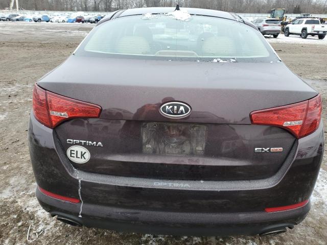 KNAGN4A72B5164372 - 2011 KIA OPTIMA EX MAROON photo 6