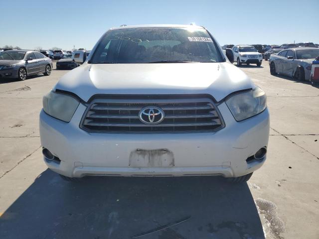 5TDZA3EH2AS005350 - 2010 TOYOTA HIGHLANDER WHITE photo 5