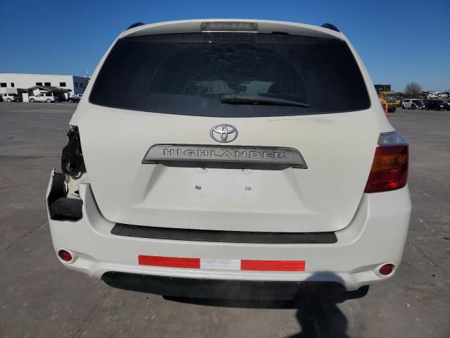 5TDZA3EH2AS005350 - 2010 TOYOTA HIGHLANDER WHITE photo 6