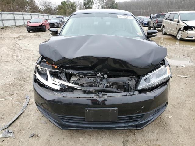 3VWDZ7AJ3BM052257 - 2011 VOLKSWAGEN JETTA SE BLACK photo 5