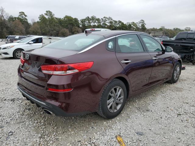 5XXGT4L35LG440396 - 2020 KIA OPTIMA LX BURGUNDY photo 3