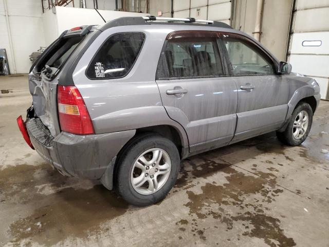 KNDJF723087527980 - 2008 KIA SPORTAGE EX GRAY photo 3