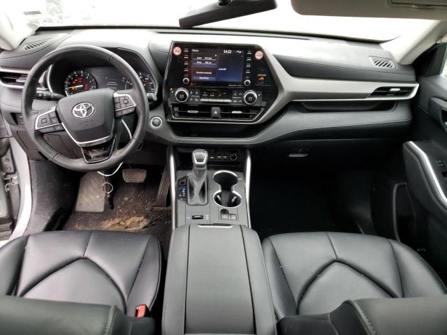5TDGZRAH2MS071684 - 2021 TOYOTA HIGHLANDER XLE ვერცხლისფერი ფოტო 8