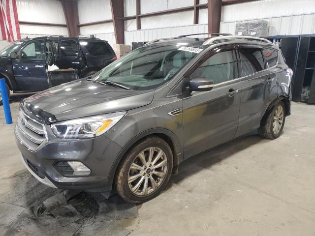 1FMCU0J9XHUA88974 - 2017 FORD ESCAPE TITANIUM GRAY photo 1